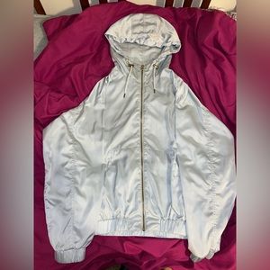 Forever 21 satin windbreaker jacket